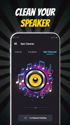 Volume Booster Speaker Booster android App screenshot 1