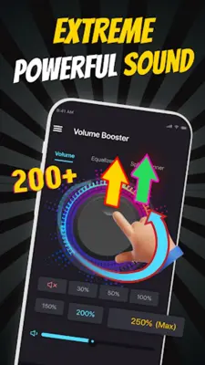 Volume Booster Speaker Booster android App screenshot 4